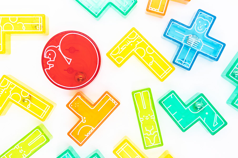 Children's Toys，Plastic，Three dimensional puzzle，