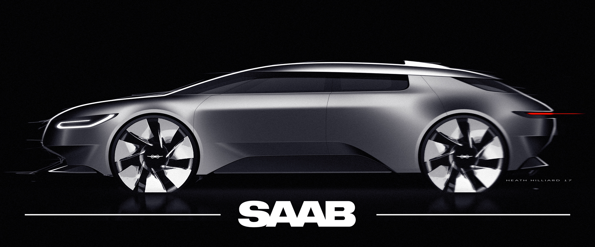 Computer production，Hand drawn，Automobile design，