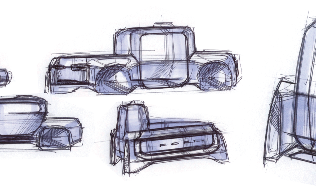 Computer production，Hand drawn，Automobile design，