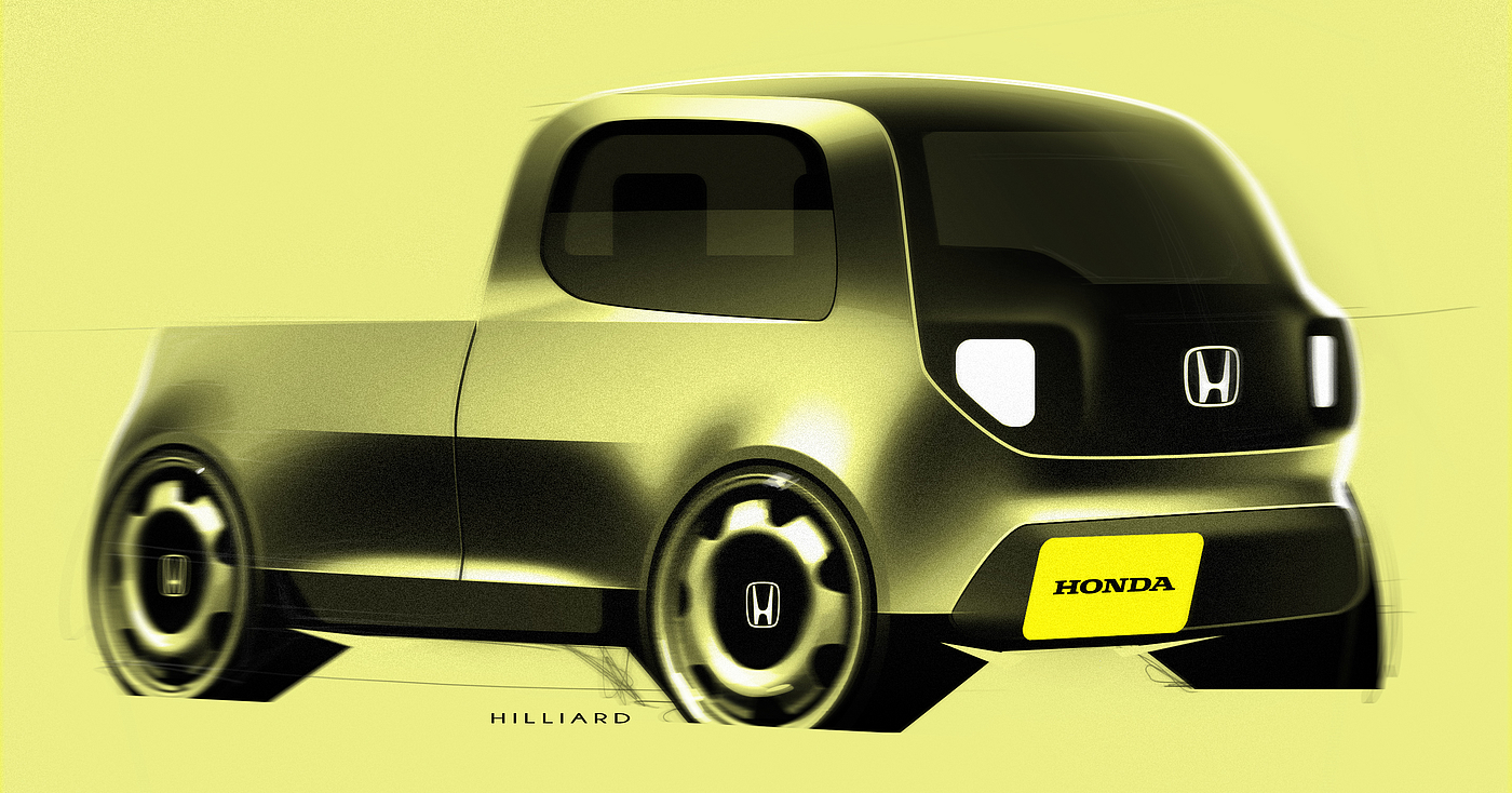 Computer production，Hand drawn，Automobile design，