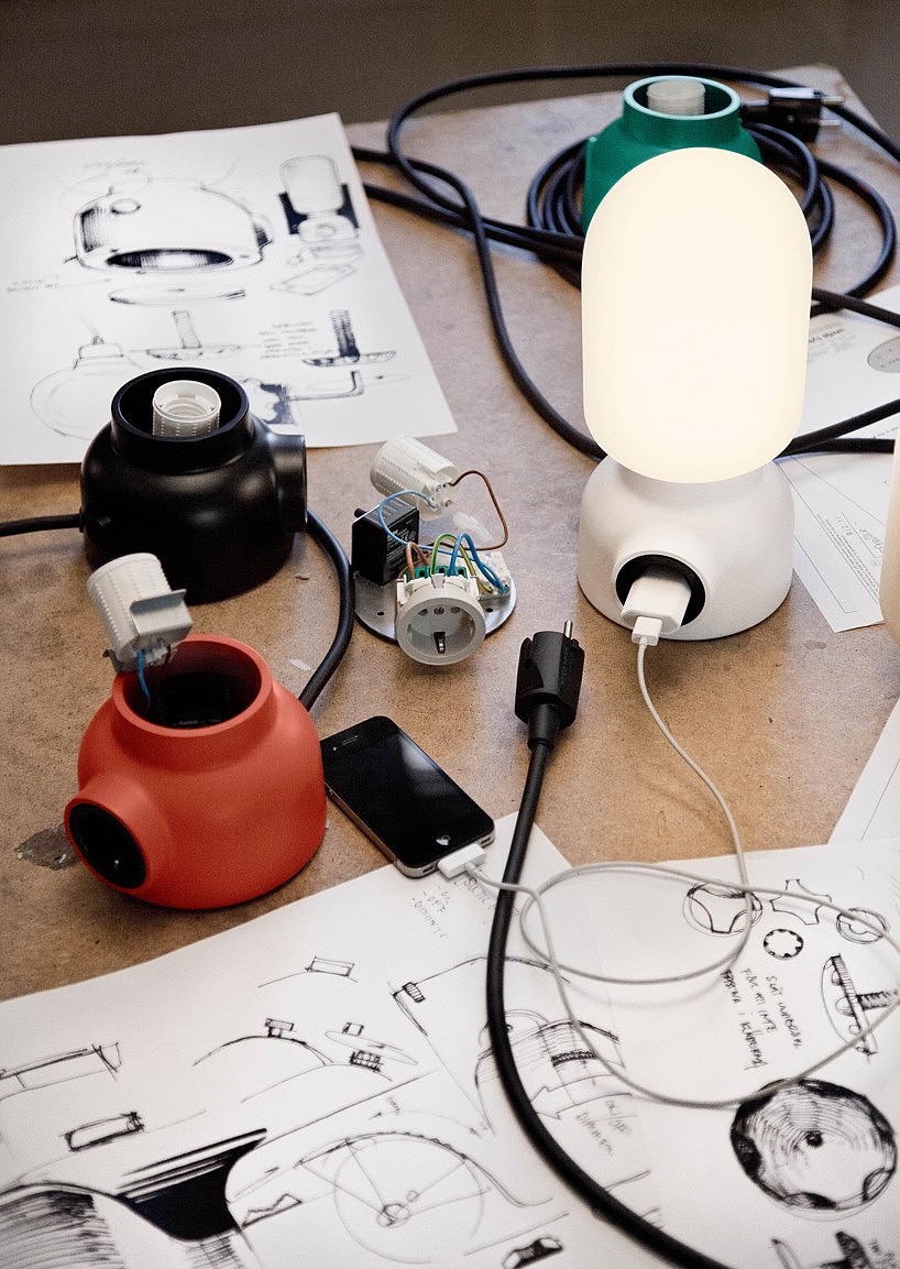 THE PLUG LAMP，furniture，lamp，Lighting，Power Supply，Socket，charge，