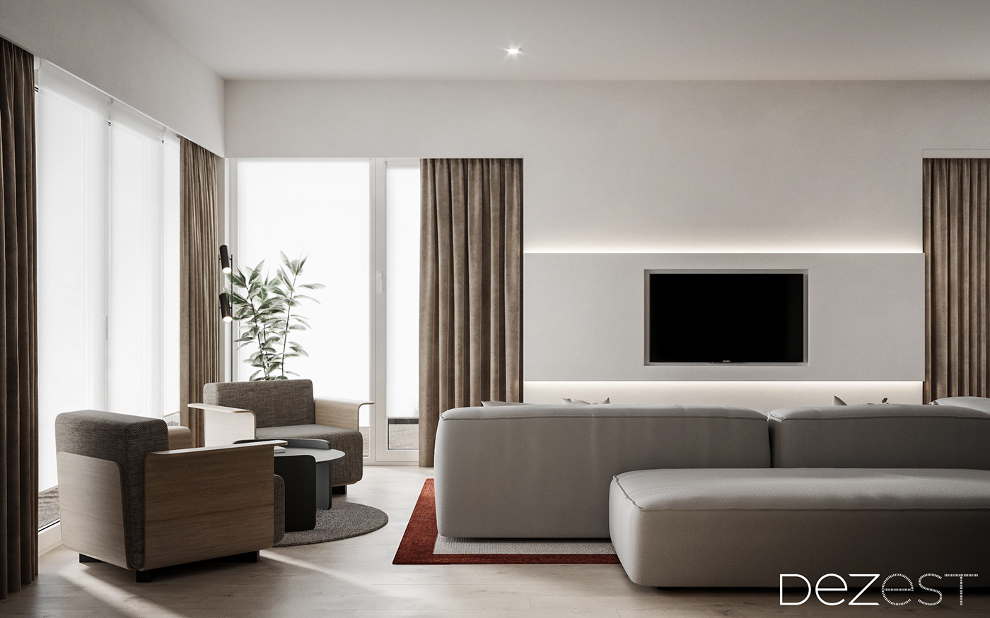 house，family，Architecture，Interior design，Digital art，