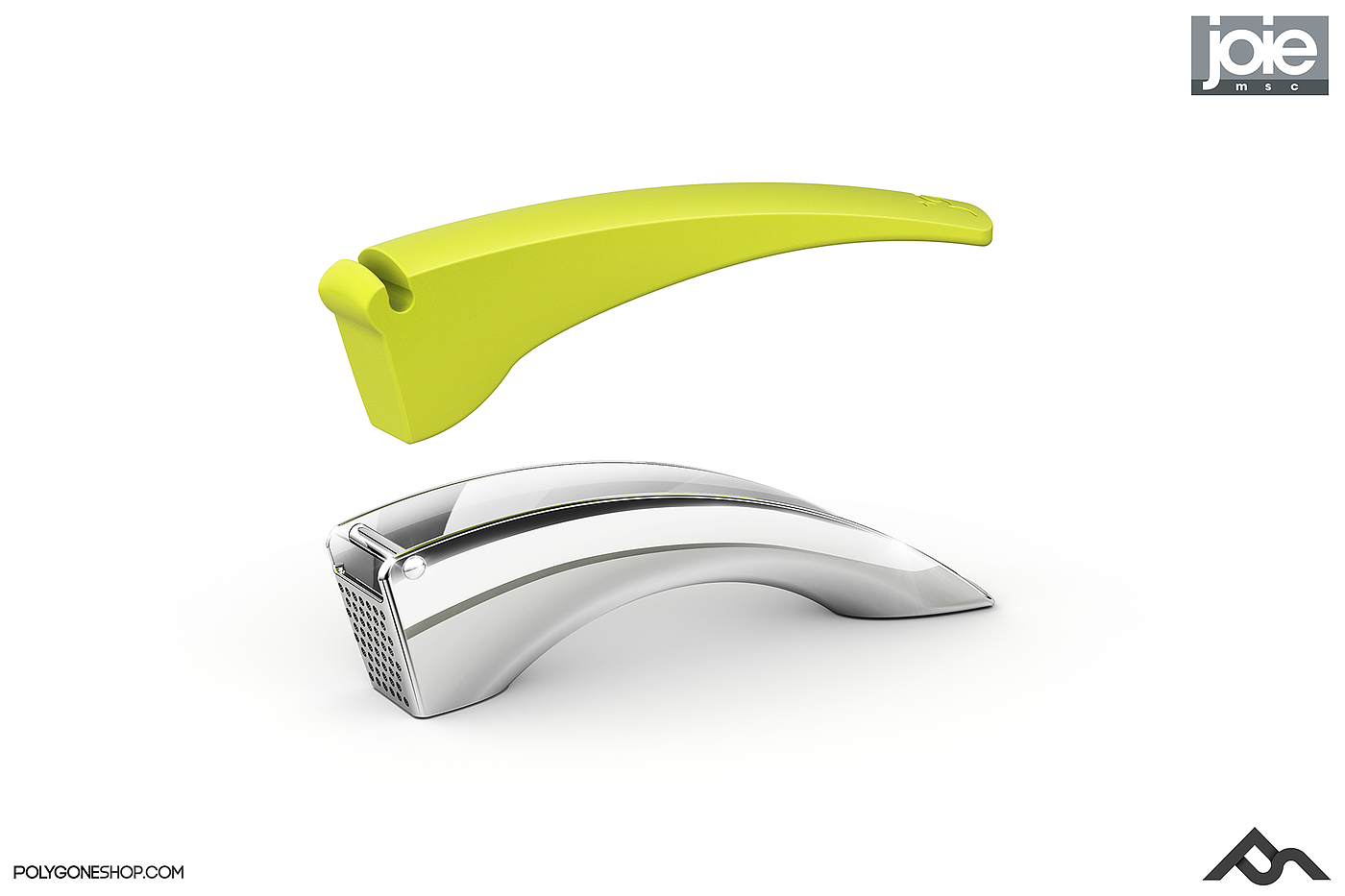 happy，Garlic peeler，Metal，