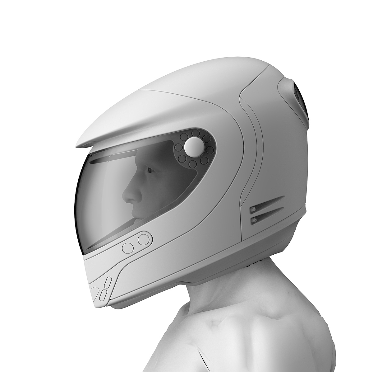 Protective tools，Comfortable and safe，Simple and generous shape，product design，concept，