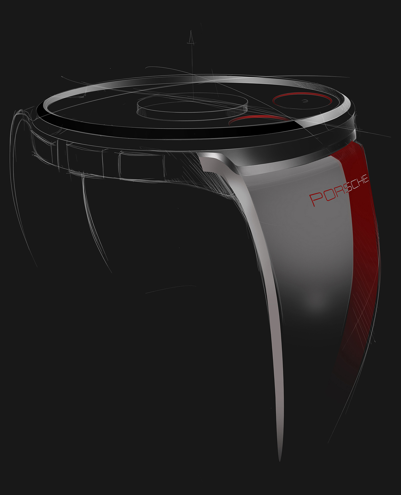 PORSCHE CT 1，Porsche，Wristwatch，Wrist watch，