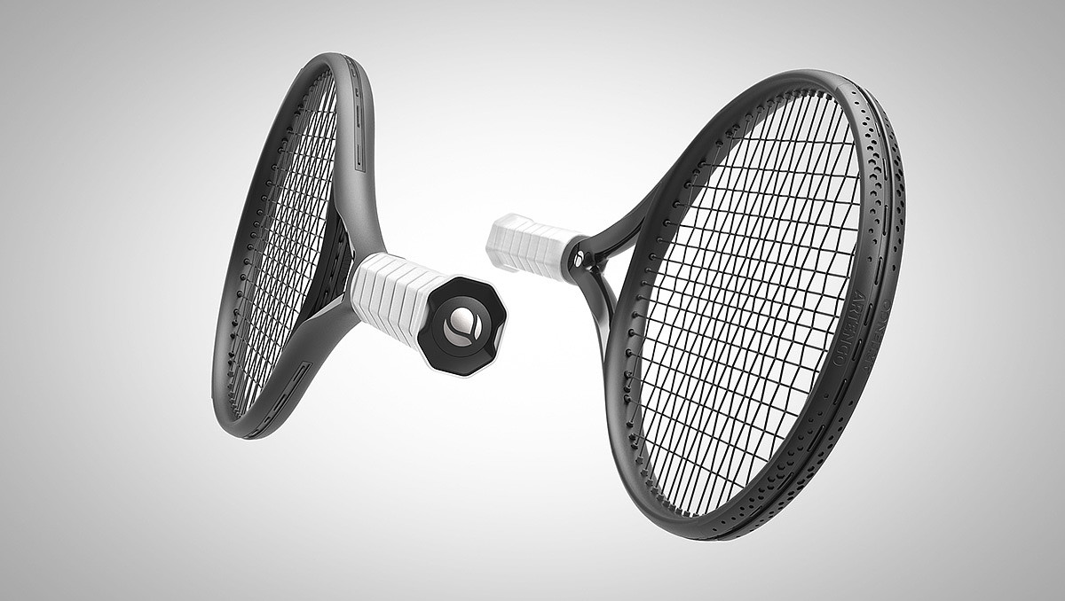 Decathlon ，Artengo TR960，Tennis racket，product design，