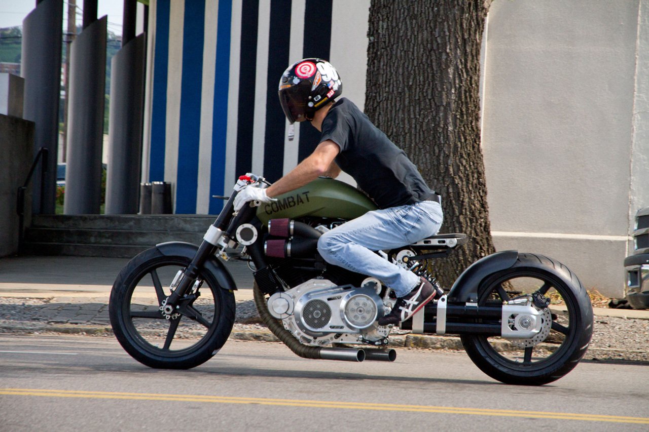 Hellcat X 132，motorcycle，Intelligent motor，black，Military green，