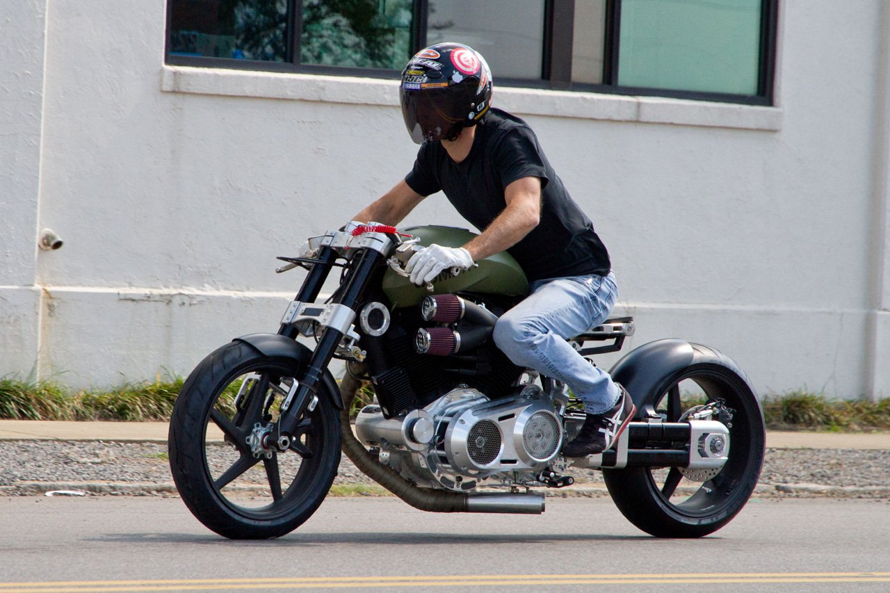 Hellcat X 132，motorcycle，Intelligent motor，black，Military green，