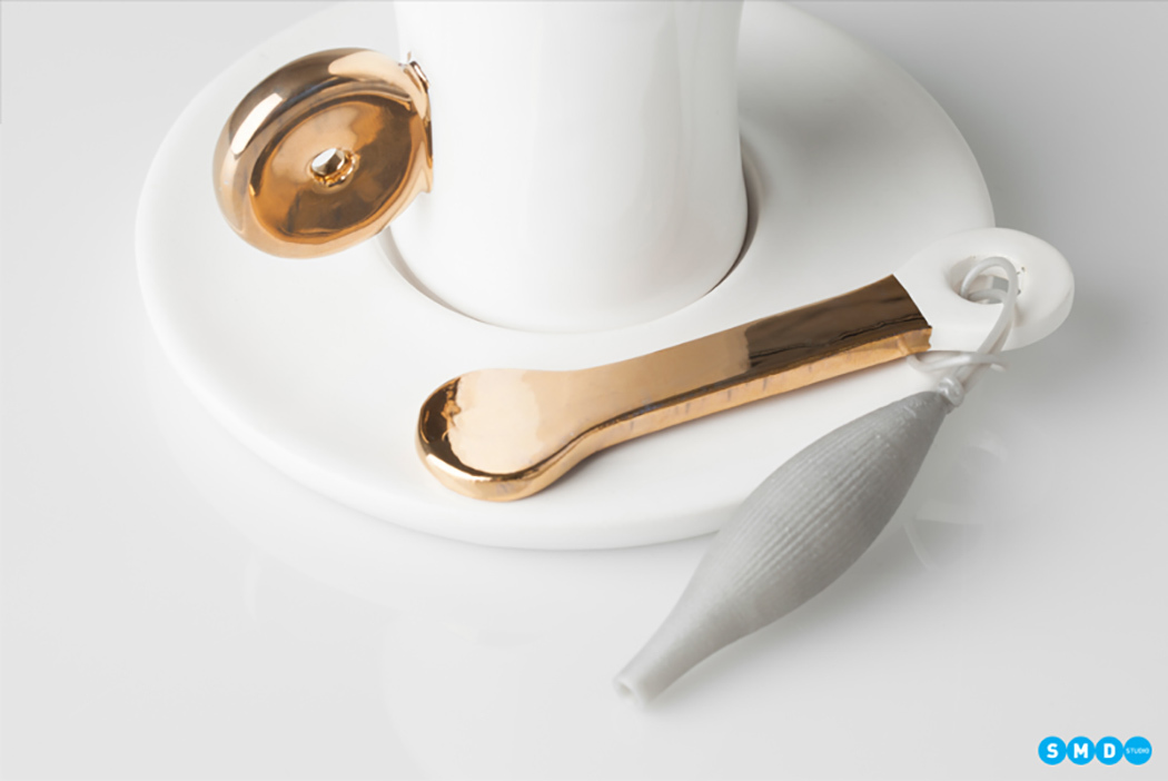 Sofia，Modern design，tulip shape ，copper，silver，Polishing finishing，concise，