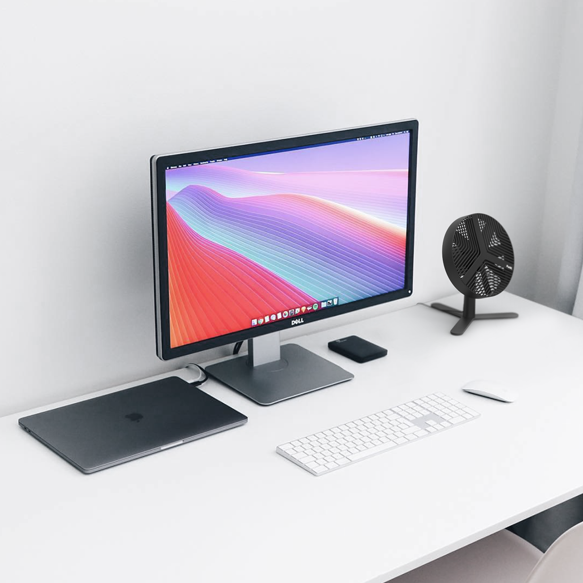 Point.，Fan，black，