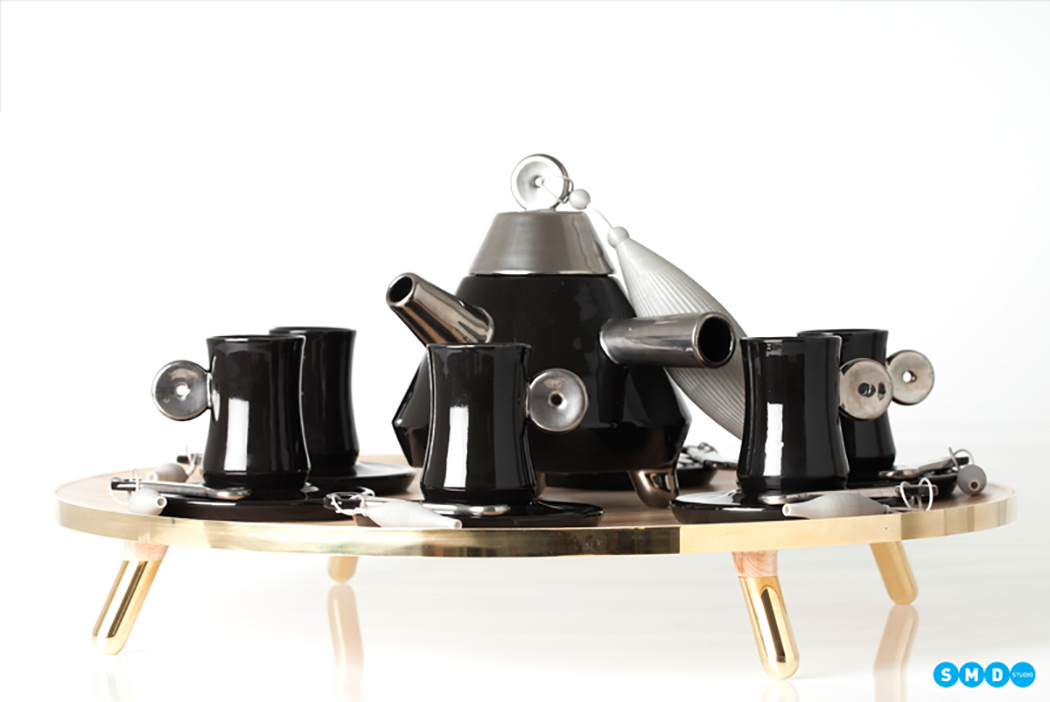 Sofia，Modern design，tulip shape ，copper，silver，Polishing finishing，concise，