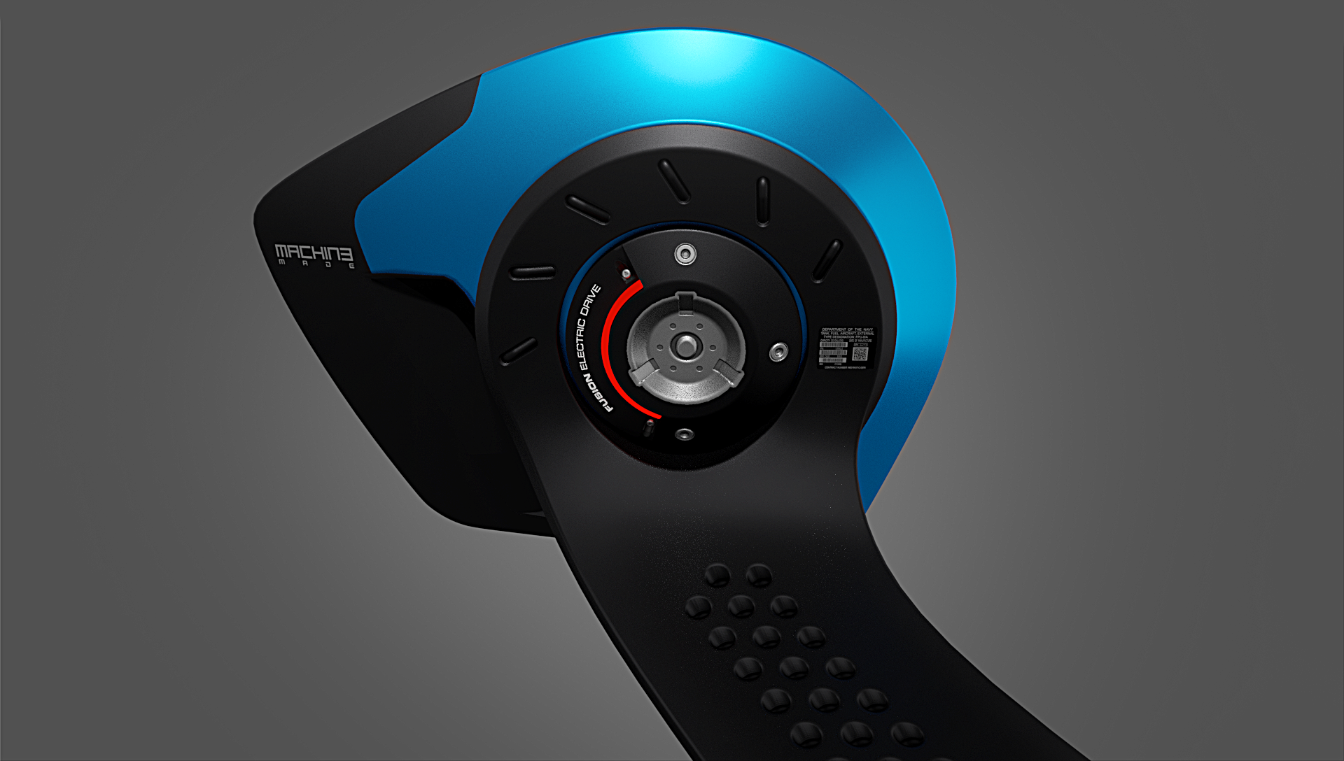 3D rendering，blue，product design，