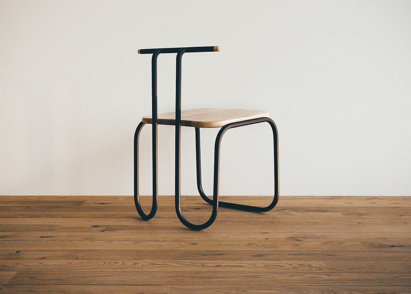钢管椅，极简，L01 Chair，