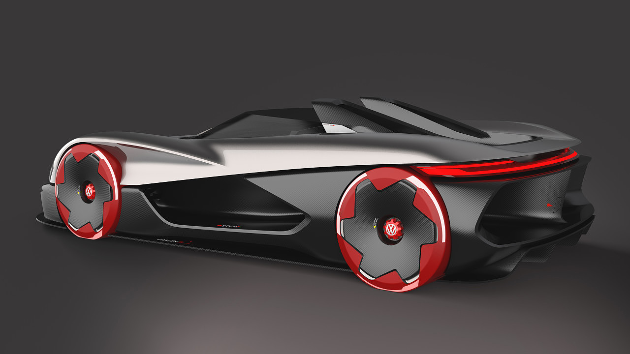 Shared electric vehicle，VOLKSWAGEN，Sports car，automobile，Electric sports car，