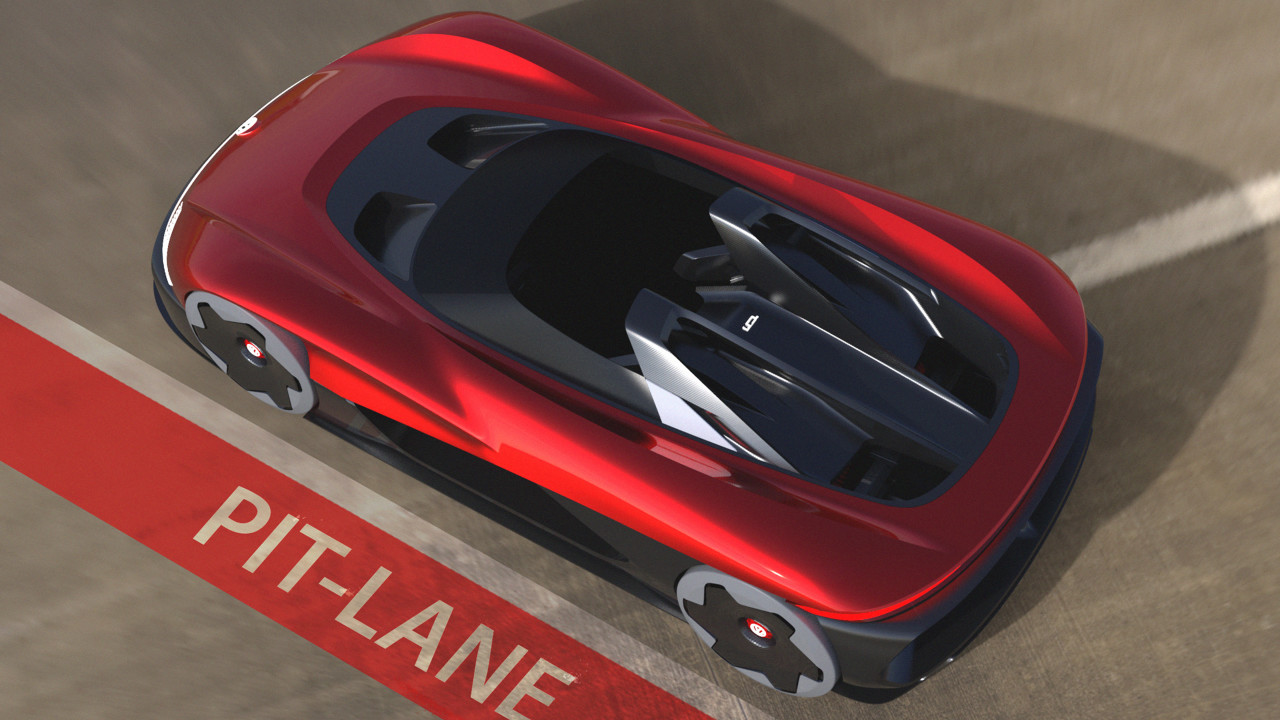 Shared electric vehicle，VOLKSWAGEN，Sports car，automobile，Electric sports car，