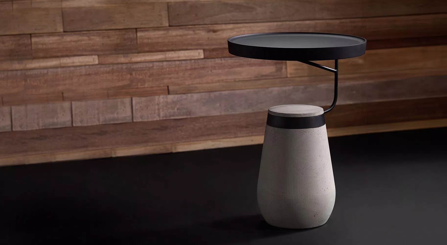 concrete，Wood carbon steel，Hong Kong，Italy，round table，