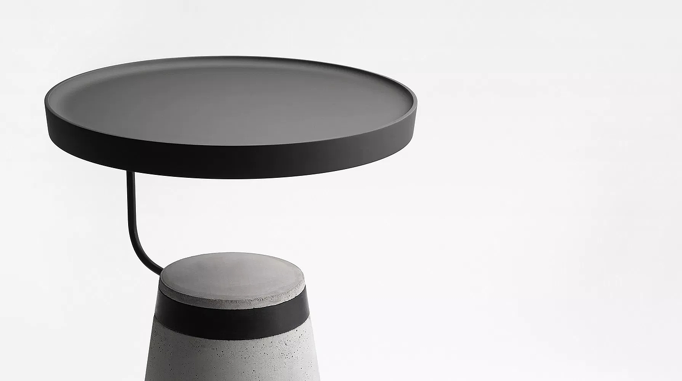 concrete，Wood carbon steel，Hong Kong，Italy，round table，