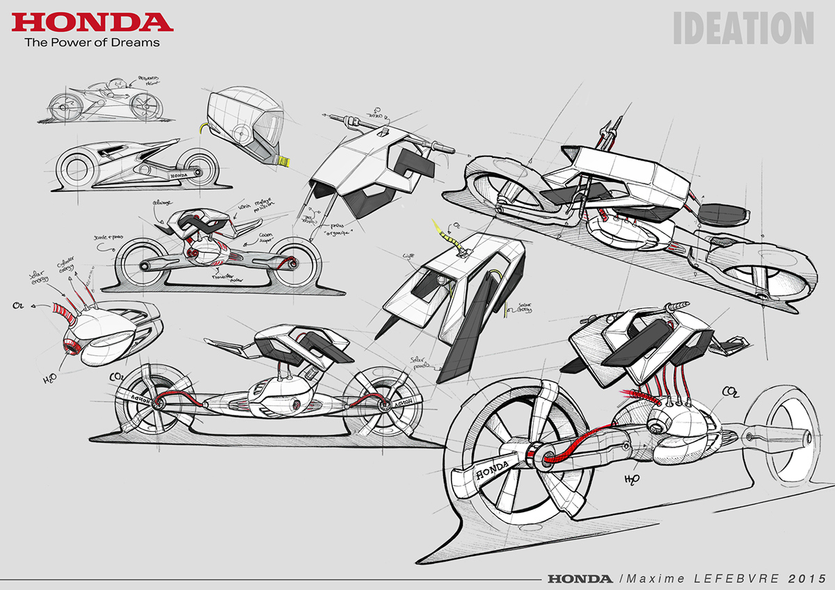 honda，motorcycle，locomotive，Concept Car，Doomsday car，