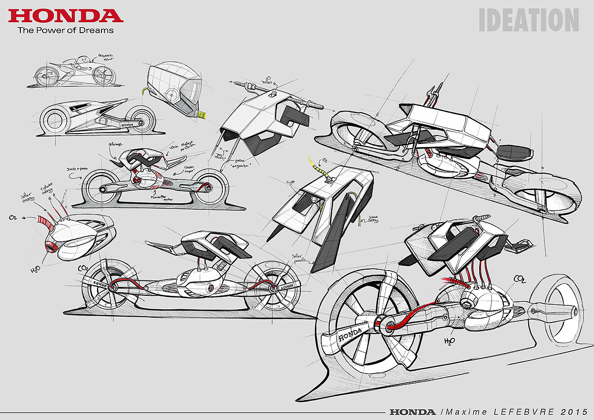 honda，摩托车，机车，概念车，末日汽车、，