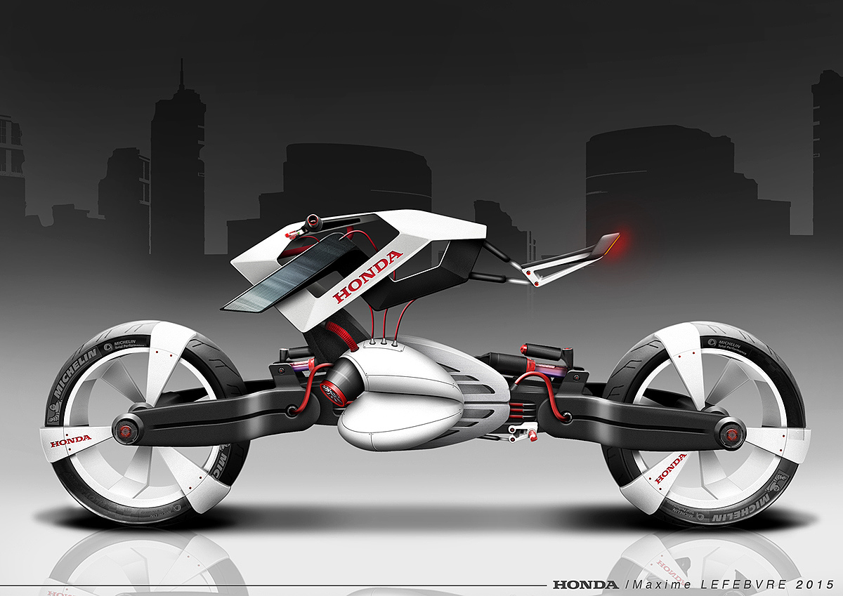 honda，motorcycle，locomotive，Concept Car，Doomsday car，