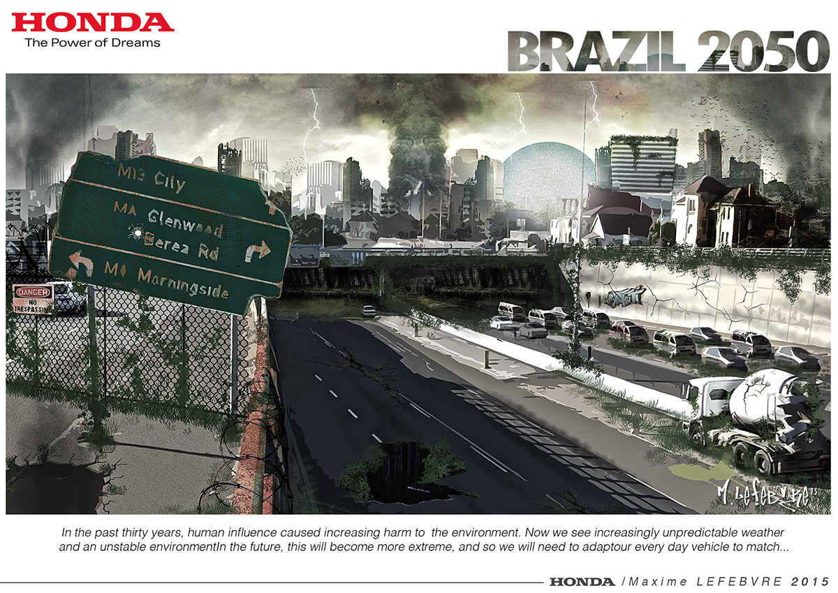 honda，motorcycle，locomotive，Concept Car，Doomsday car，