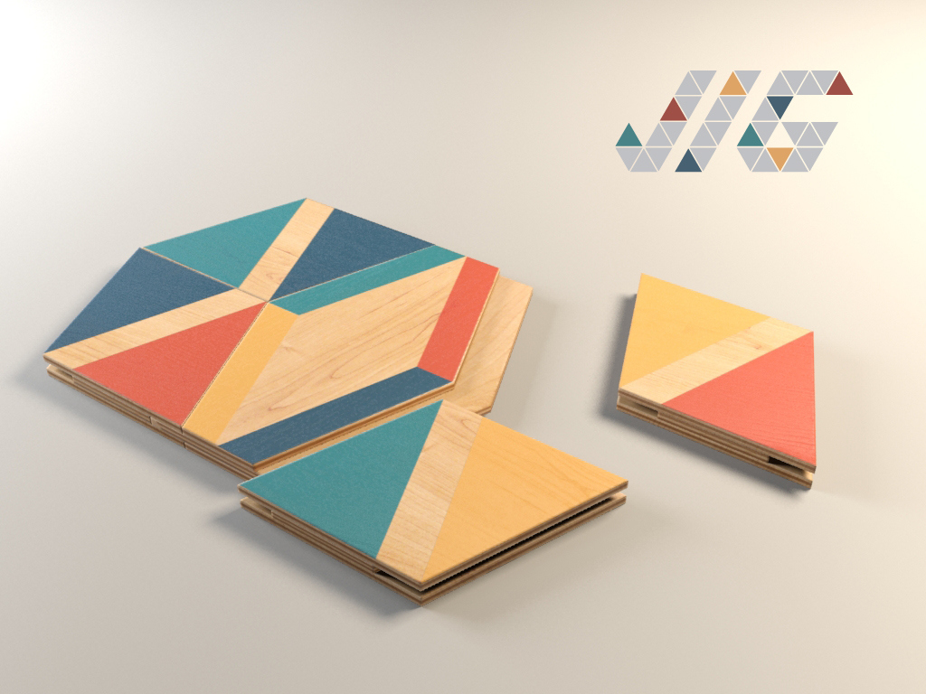 polygon，woodiness，vitality，colour，