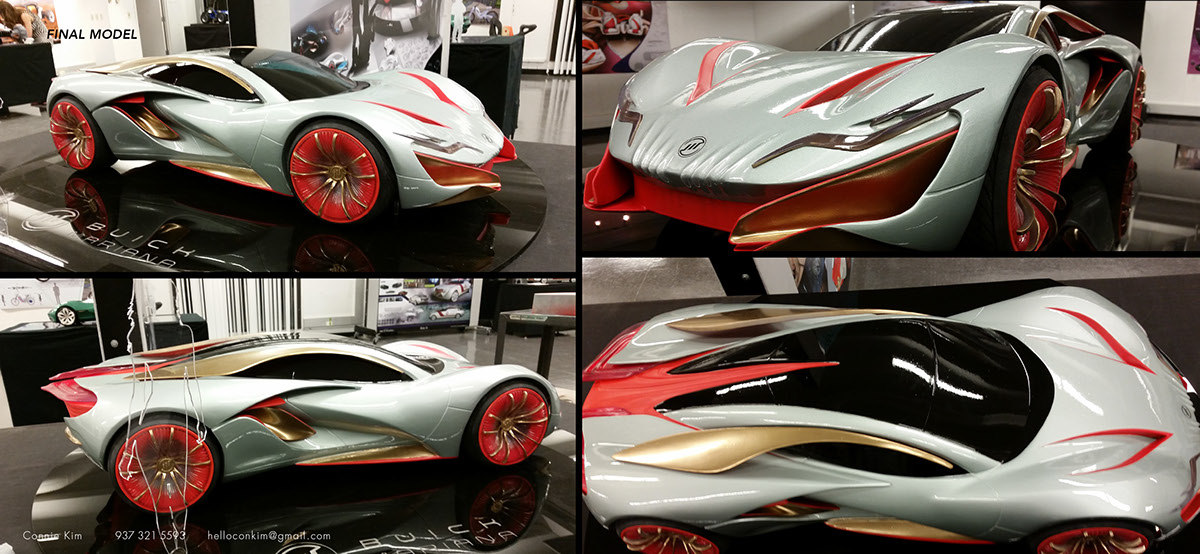 Automatic design，Future concept，Design of "fish"，Characteristics of dragon，Fashionable and beautiful，