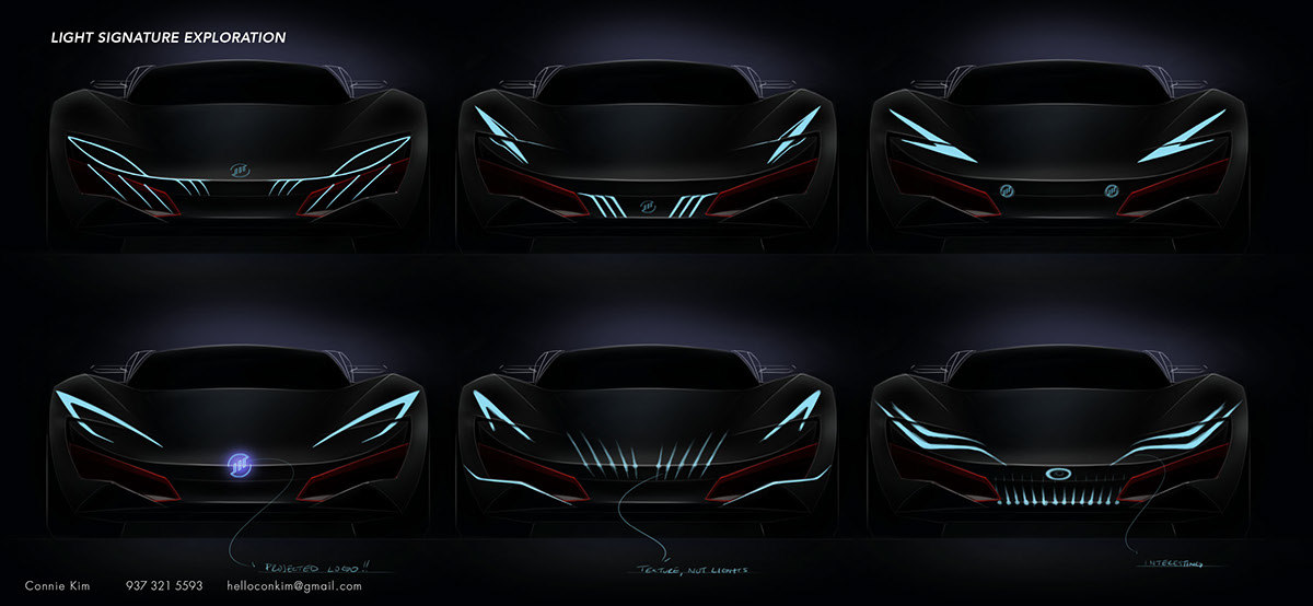 Automatic design，Future concept，Design of "fish"，Characteristics of dragon，Fashionable and beautiful，