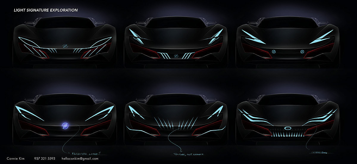 Automatic design，Future concept，Design of "fish"，Characteristics of dragon，Fashionable and beautiful，