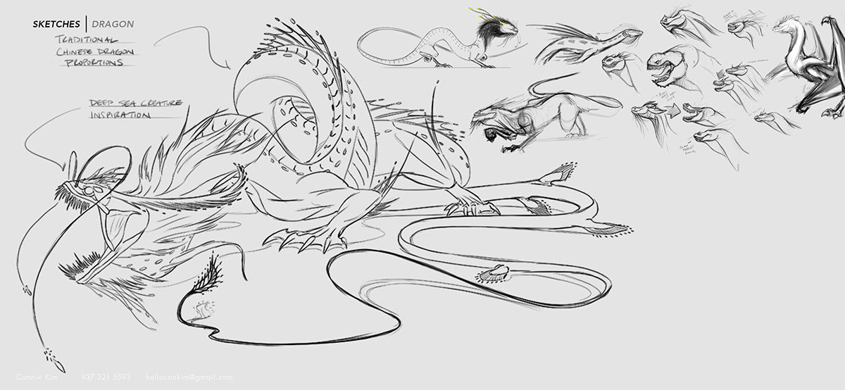 Automatic design，Future concept，Design of "fish"，Characteristics of dragon，Fashionable and beautiful，