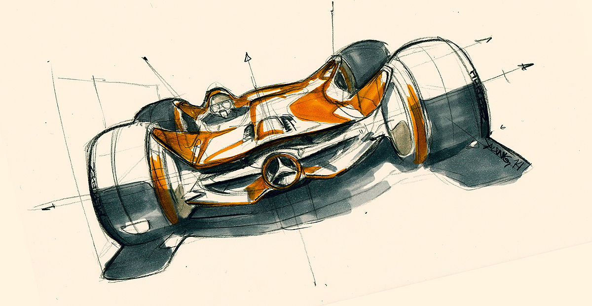Automatic design，Hand drawn rendering，All kinds of transportation，Colorful，industrial design，