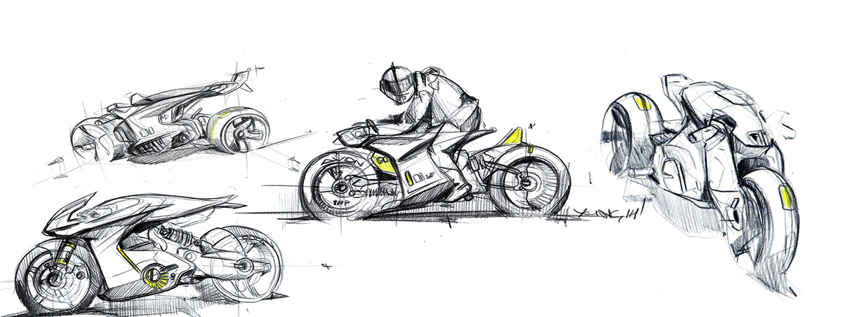 Automatic design，Hand drawn rendering，All kinds of transportation，Colorful，industrial design，