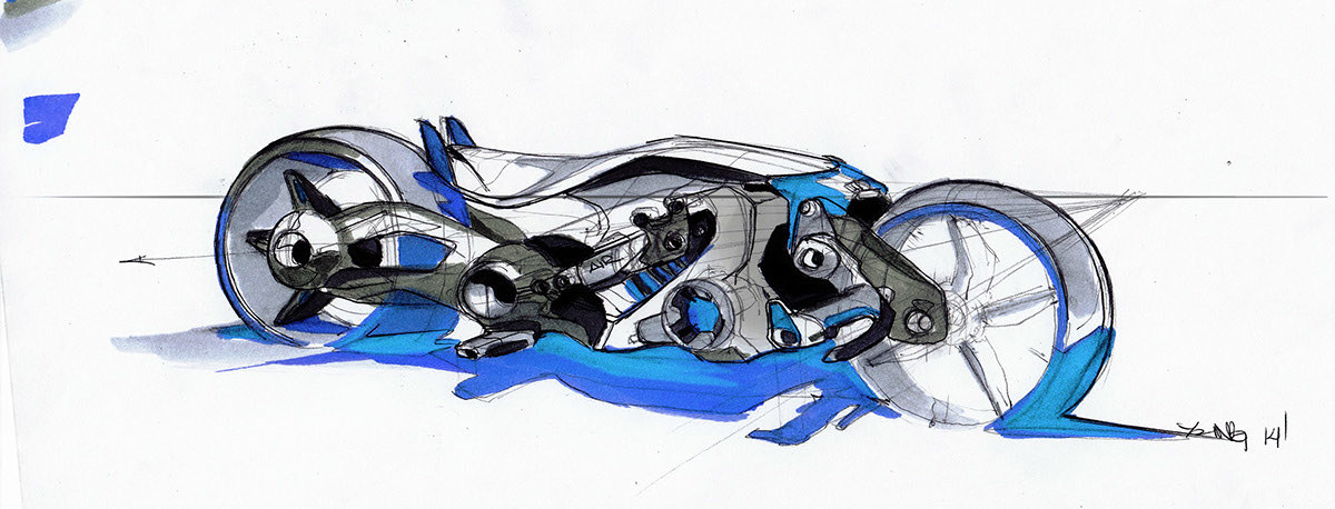 Automatic design，Hand drawn rendering，All kinds of transportation，Colorful，industrial design，