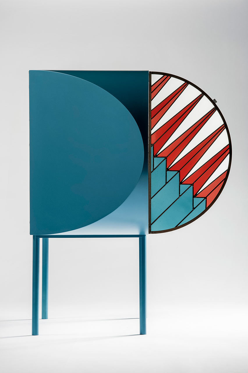 colour，Glass，capsule，Bookcase，