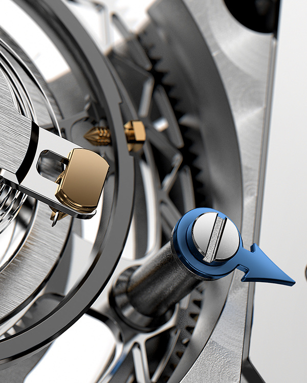 Mechanical sense，Transparent，Fashion atmosphere，extravagant，product design，