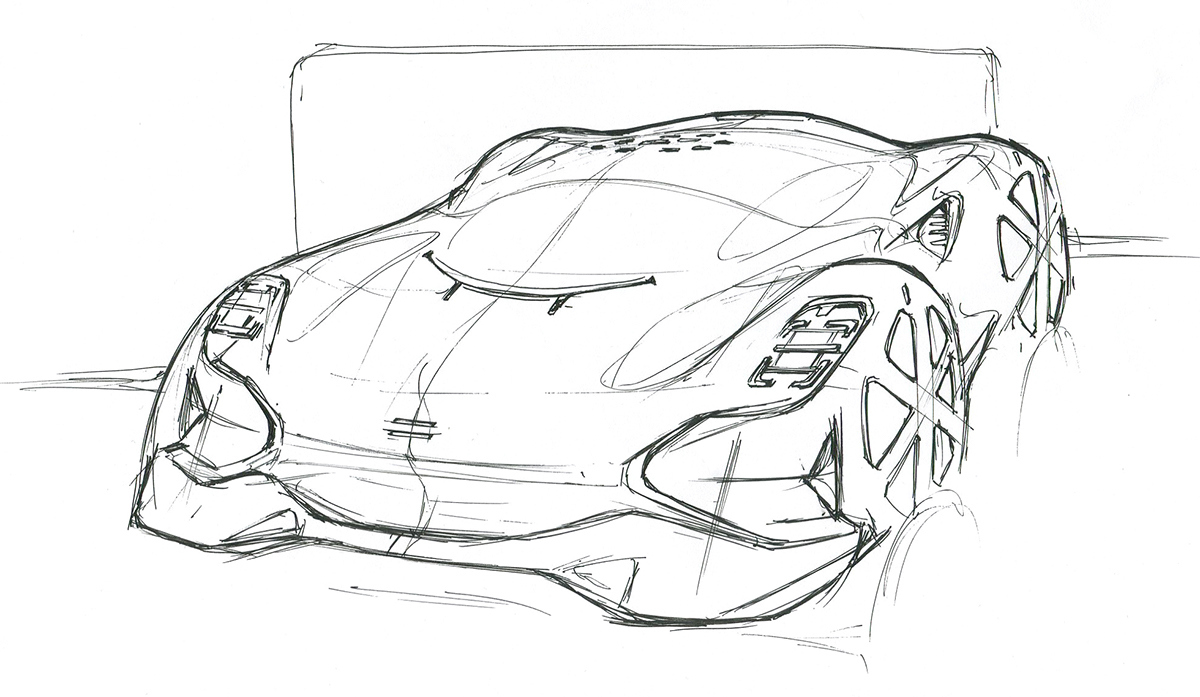 Automatic design，Hand drawn，fashion，Traffic design，industrial design，