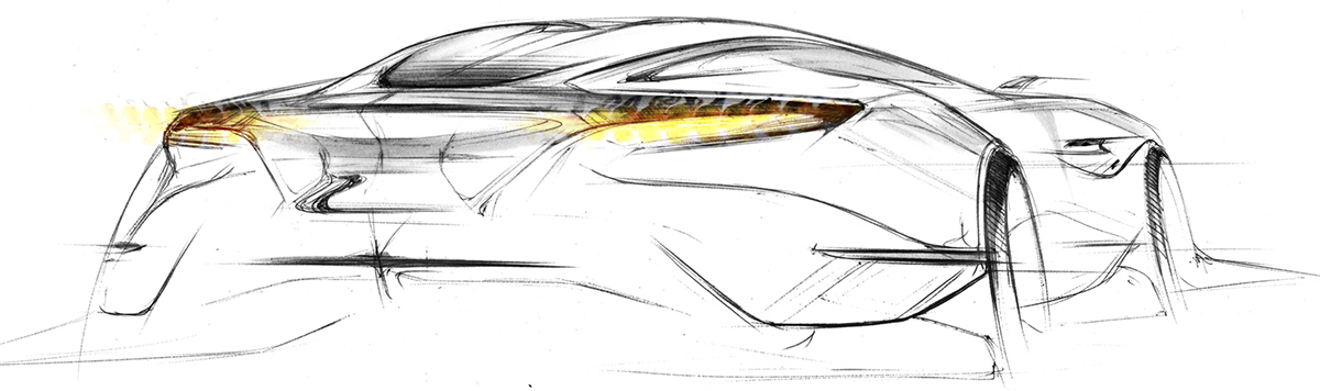 Automatic design，Hand drawn，fashion，Traffic design，industrial design，