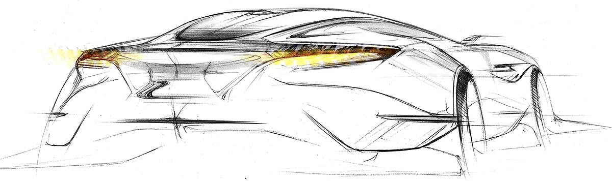 Automatic design，Hand drawn，fashion，Traffic design，industrial design，
