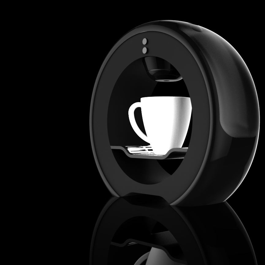 black，smooth，concept，product design，Novel shape，