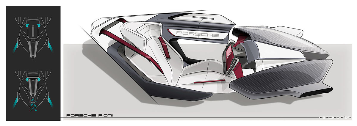 Automatic design，Hand painted interior，Traffic design，industrial design，product design，