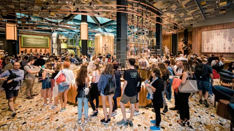 Starbucks，Flagship store，First，Peripheral products，jointly，