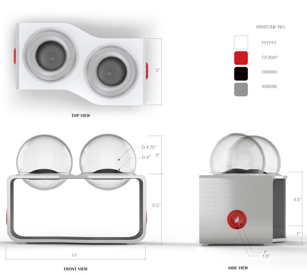 Borosilicate glass，wave filter，Removable module，Anti overflow，