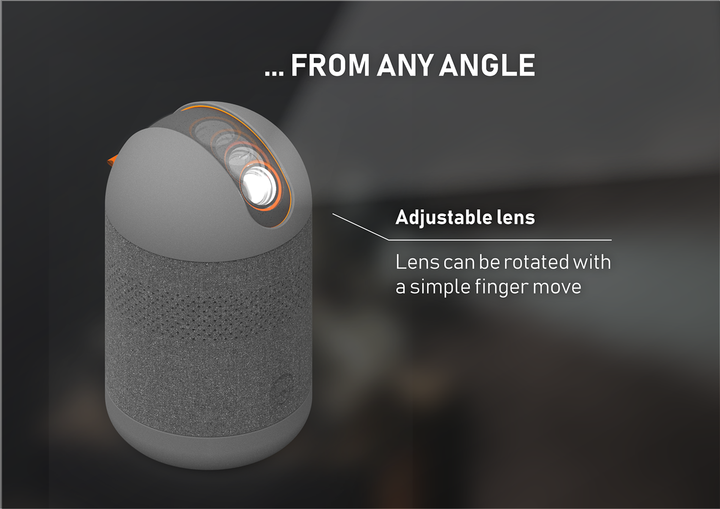 Projector，portable projector ，product design，industrial design，Office Supplies，Housewear & Furnishings，