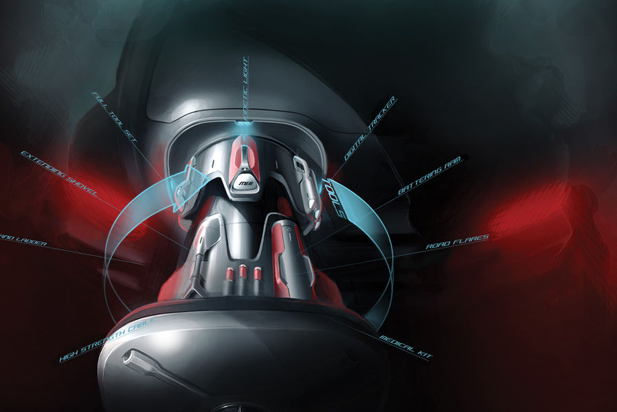 Future vehicles，conceptual design，Hand drawn vehicle，