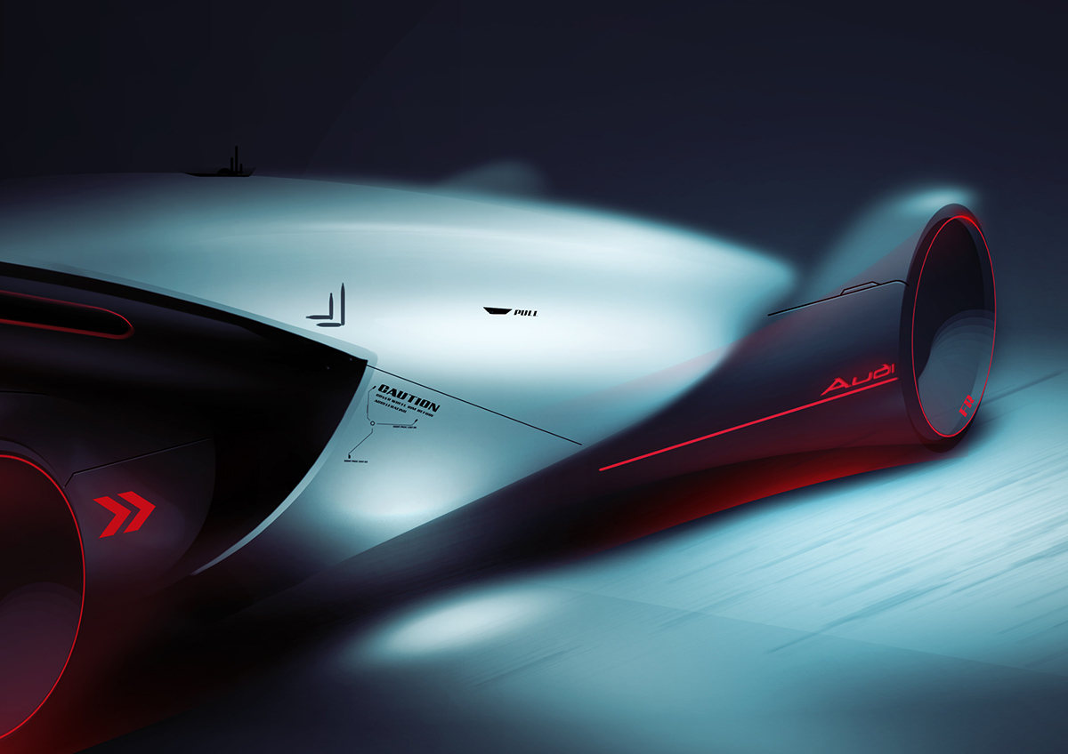 industrial design，Sharp shape，Future technology，Excellent performance，Concept Car，