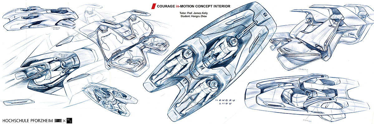 自动化设计，内饰，概念设计，新体验，工业设计，