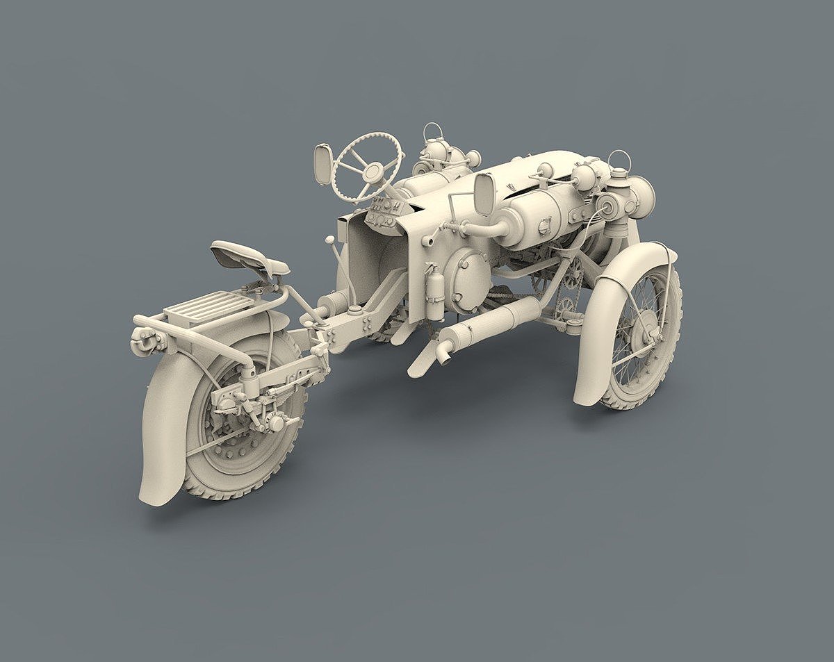 Game design，industrial design，Classical modeling，Retro style，Concept Car，