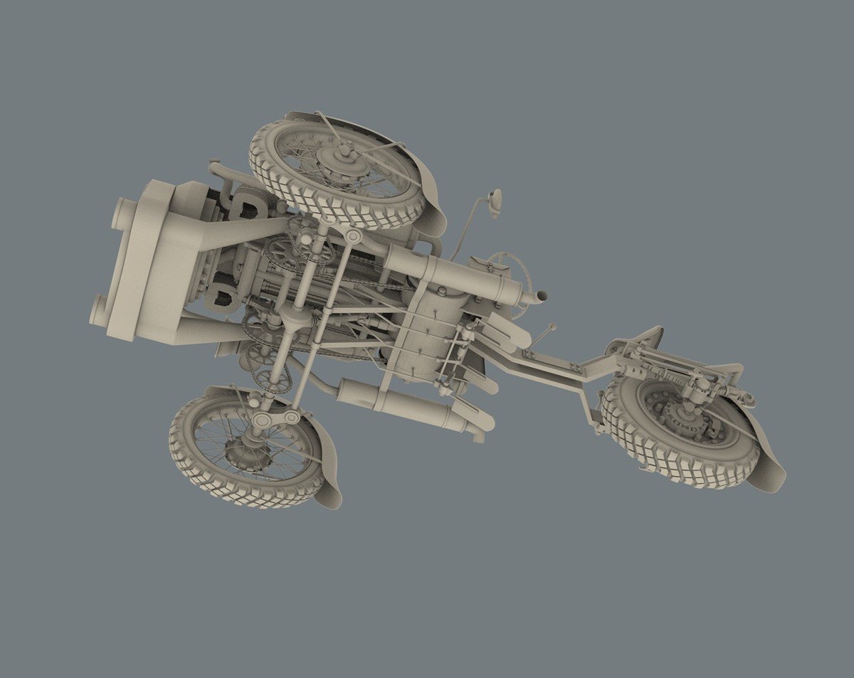 Game design，industrial design，Classical modeling，Retro style，Concept Car，