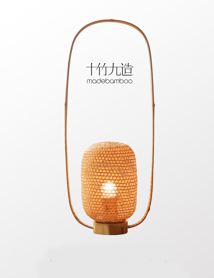 Bamboo lamp，Bamboo design，Traditional craft，Bamboo weaving technology，