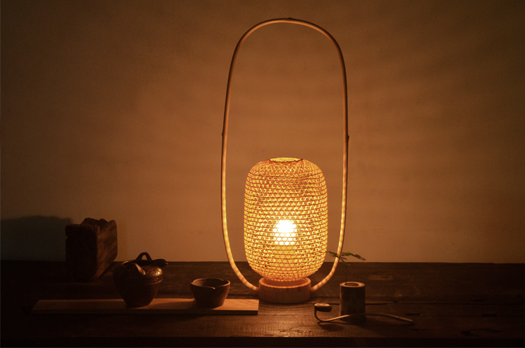Bamboo lamp，Bamboo design，Traditional craft，Bamboo weaving technology，